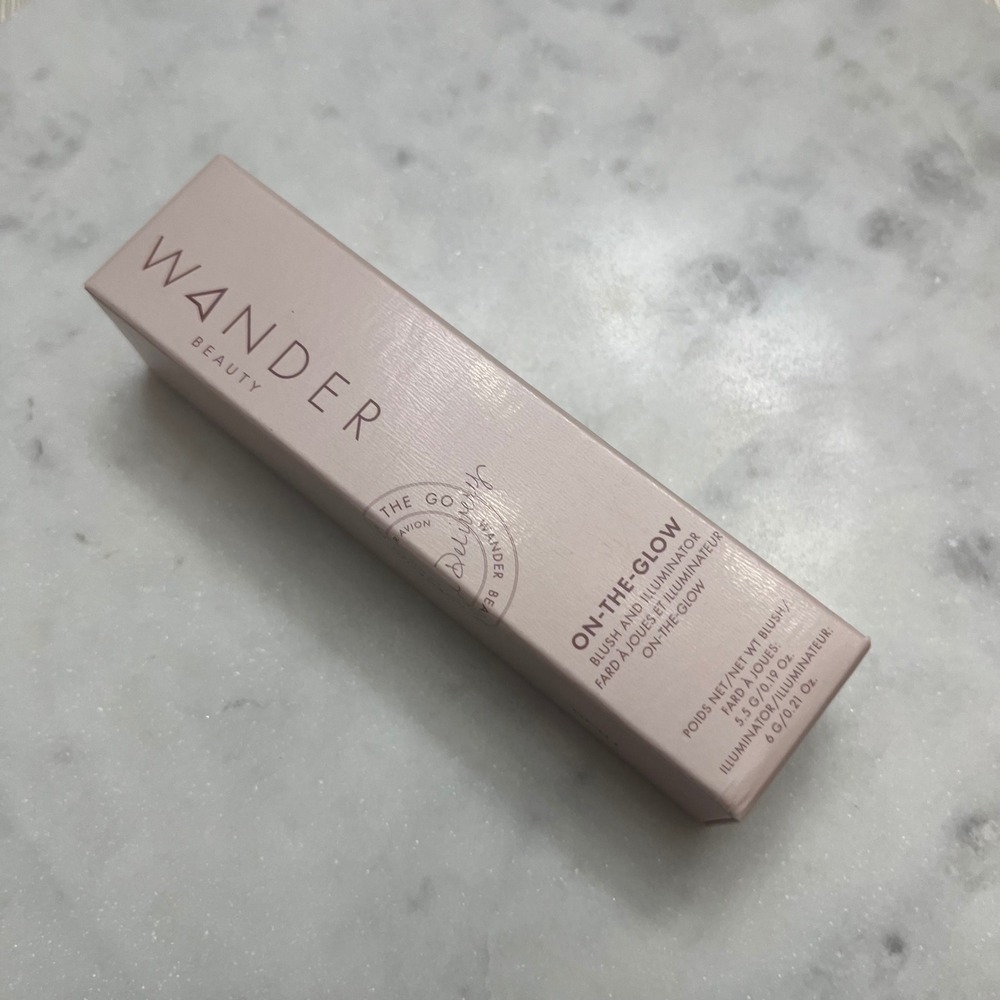 Wander Beauty Blush Illuminator On‎ The Glow CORAL ROSE NUDE GLOW Makeup New